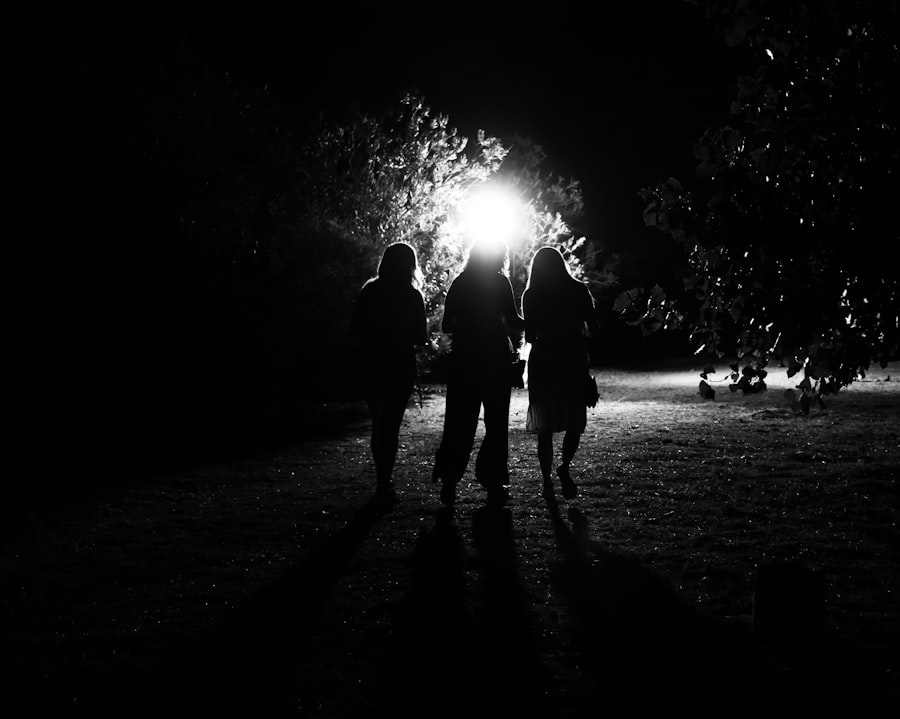 talk to loved ones about dark night