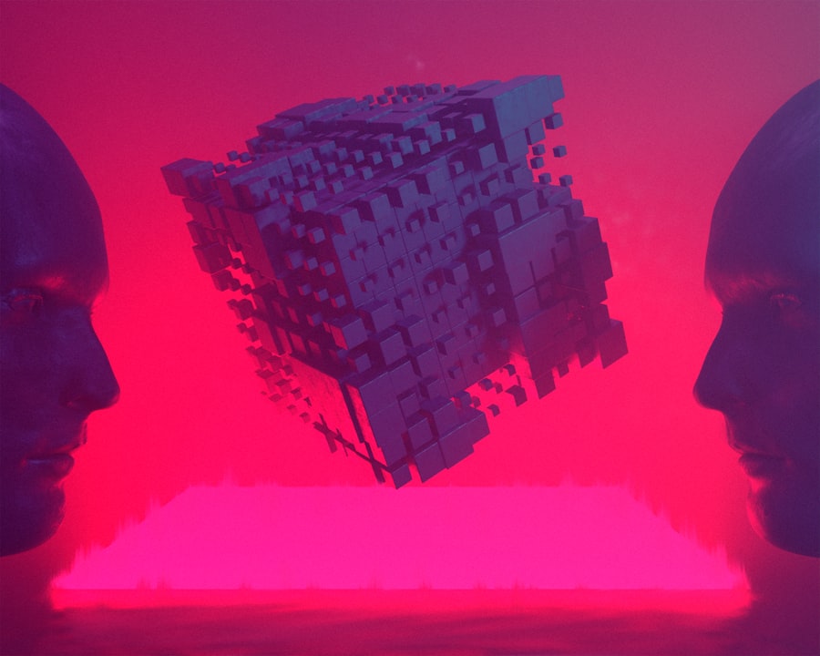 Photo tetris brain experiment