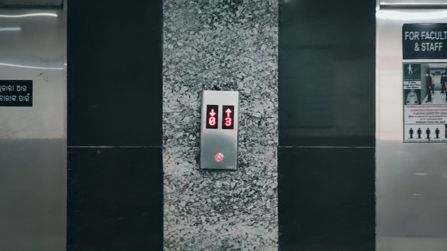 elevator test status interruption