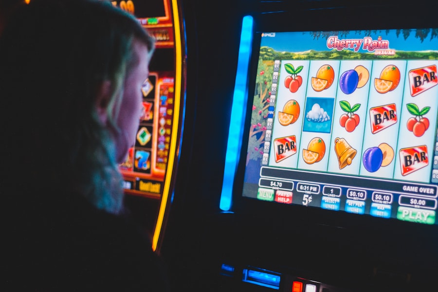 Photo slot machine psychology addiction
