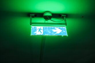 Photo fluorescent lights, derealization