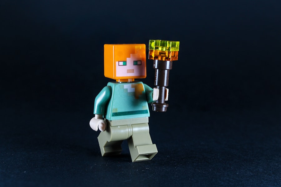 Photo video game character