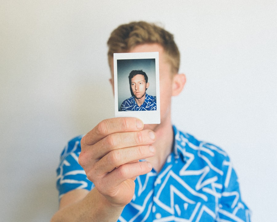 Photo identity flip