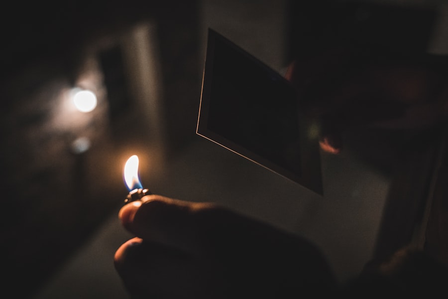 Photo letting go