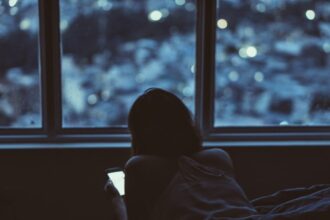 Photo phone before sleep