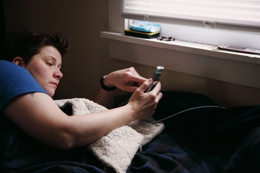 Photo social media, sleep