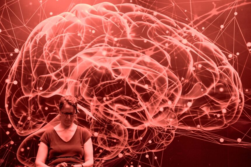 Photo brain wakes up at night