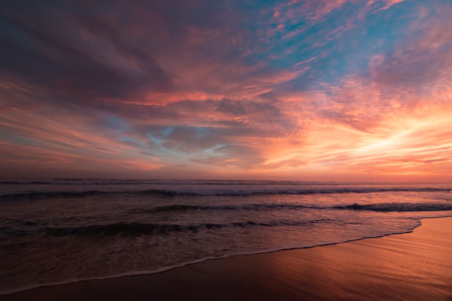 Photo evenings peaceful