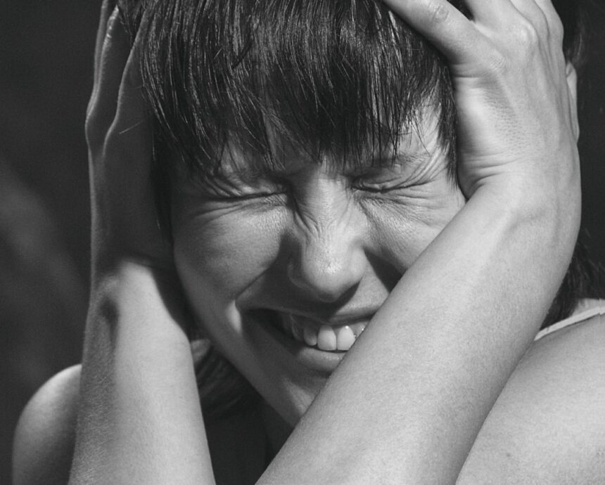Photo suppressing emotions