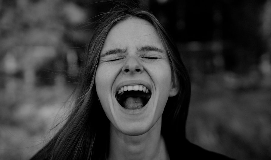 Photo suppressing emotions