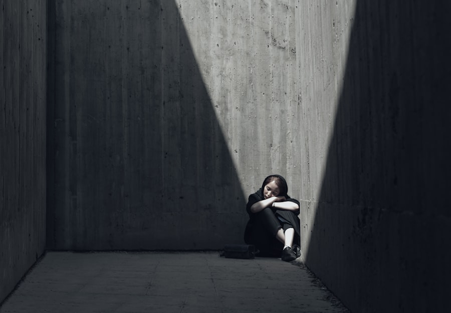 Photo self abandonment