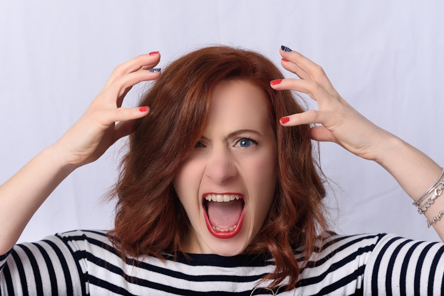 Photo stress, personality