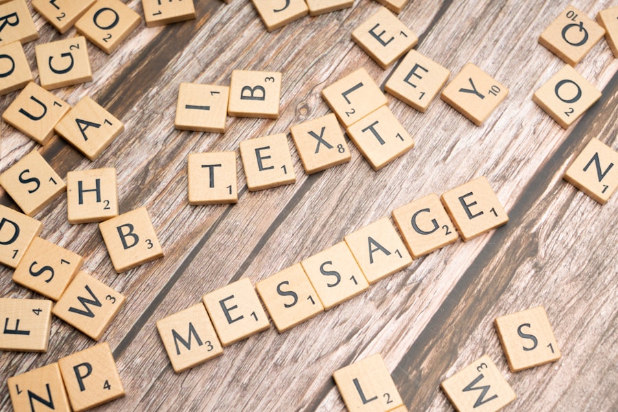 Photo rewrite text messages
