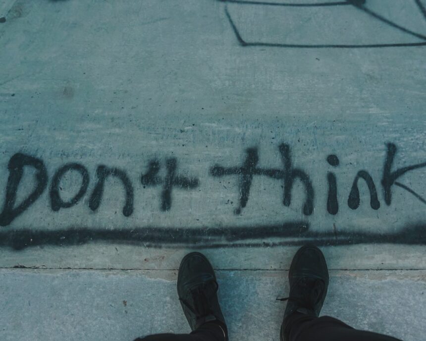 Photo overthinking decisions