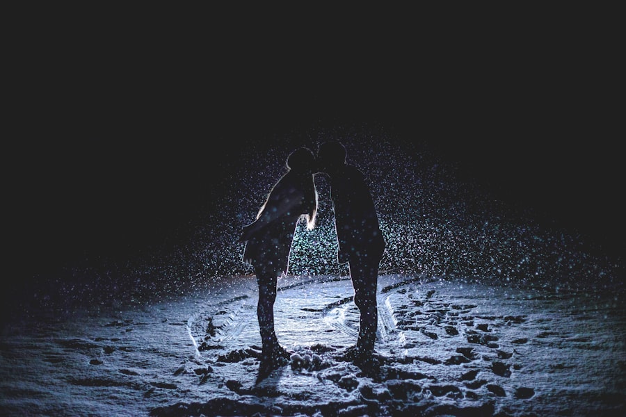 Photo romantic uncertainty