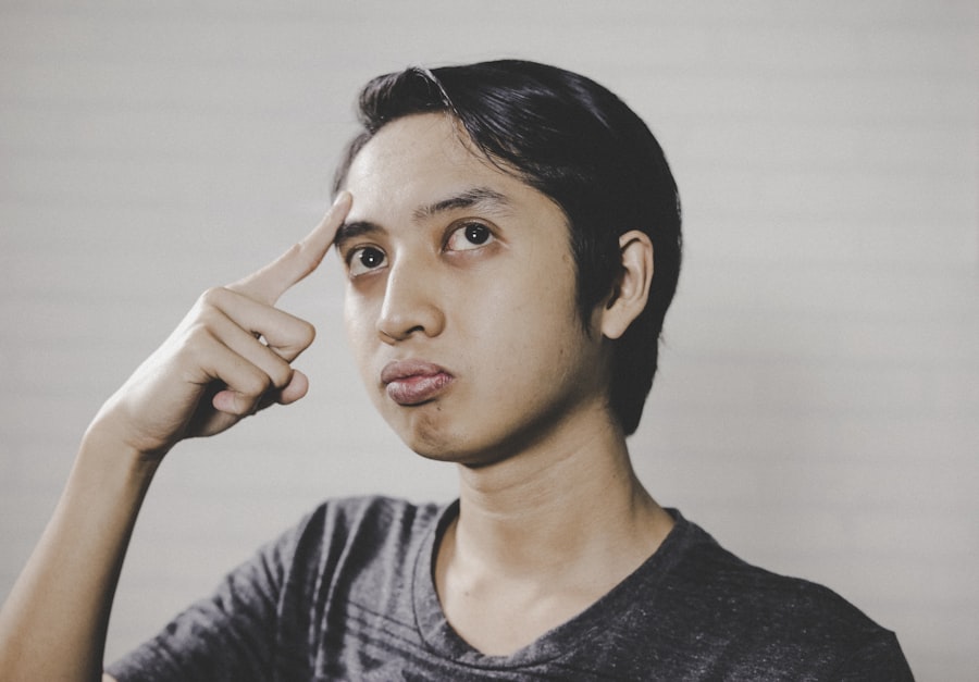 thinking about someone
