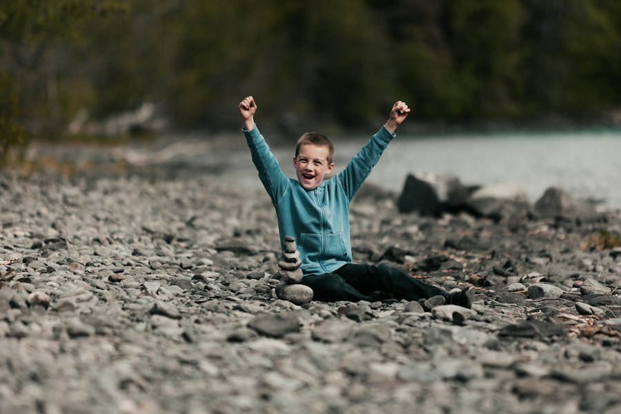 strong child