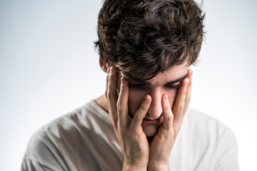 Photo psychological pressure
