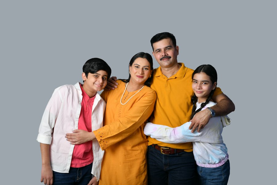 Photo family caretaker