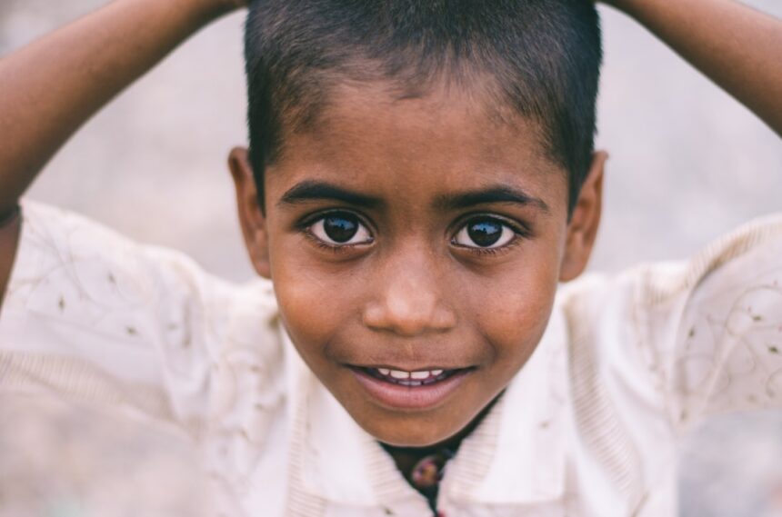 Photo children, responsible