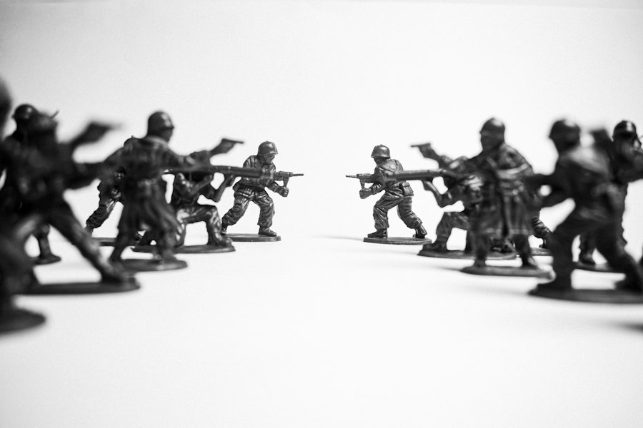 Photo realistic conflict theory