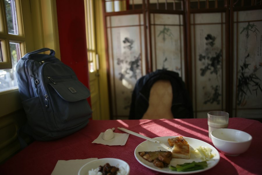 dinner alone
