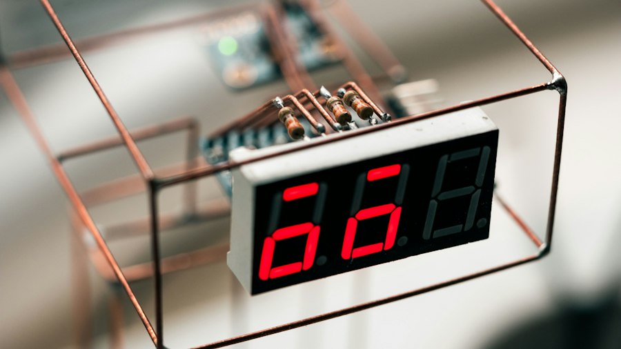 Photo Thorndike clock experiment
