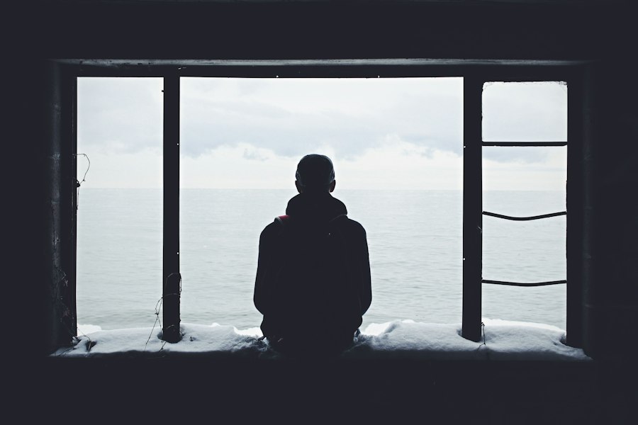 addiction isolation concept