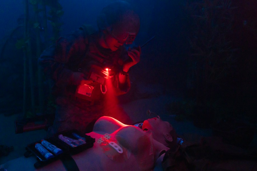 Photo emergency first aid training