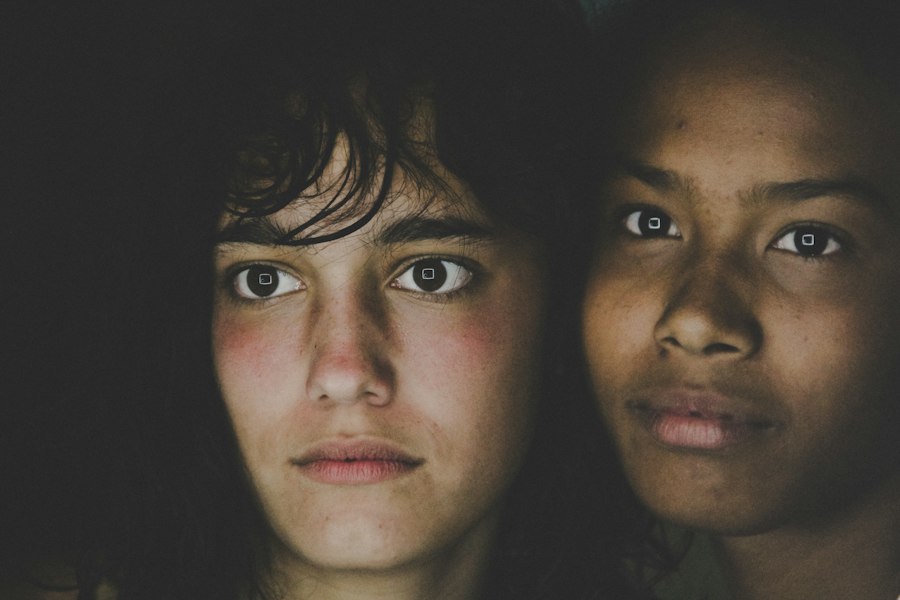 Photo schizophrenia identical twins study